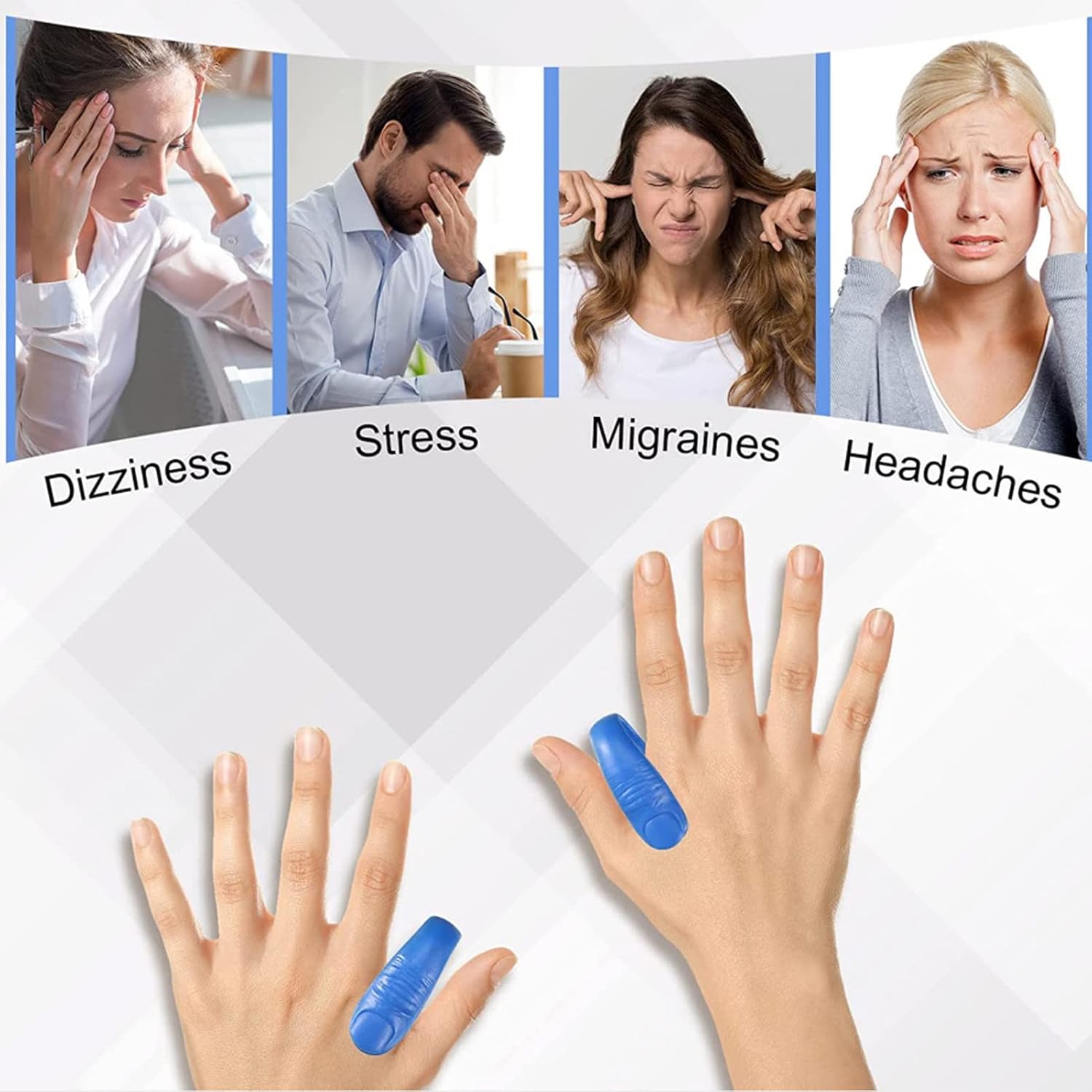 Sugar Control Acupressure Hand Pressure Point Clip Migraine Relief Clip with Magnets (1 Pc) Sugar Control Acupressure Hand Pressure Point Clip Migraine Relief Clip with Magnets (1 Pc)